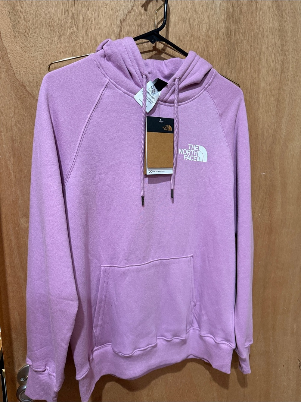 The North Face Men's Lavender Crewneck Hoodie